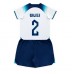 Günstige England Kyle Walker #2 Babykleidung Heim Fussballtrikot Kinder WM 2022 Kurzarm (+ kurze hosen)